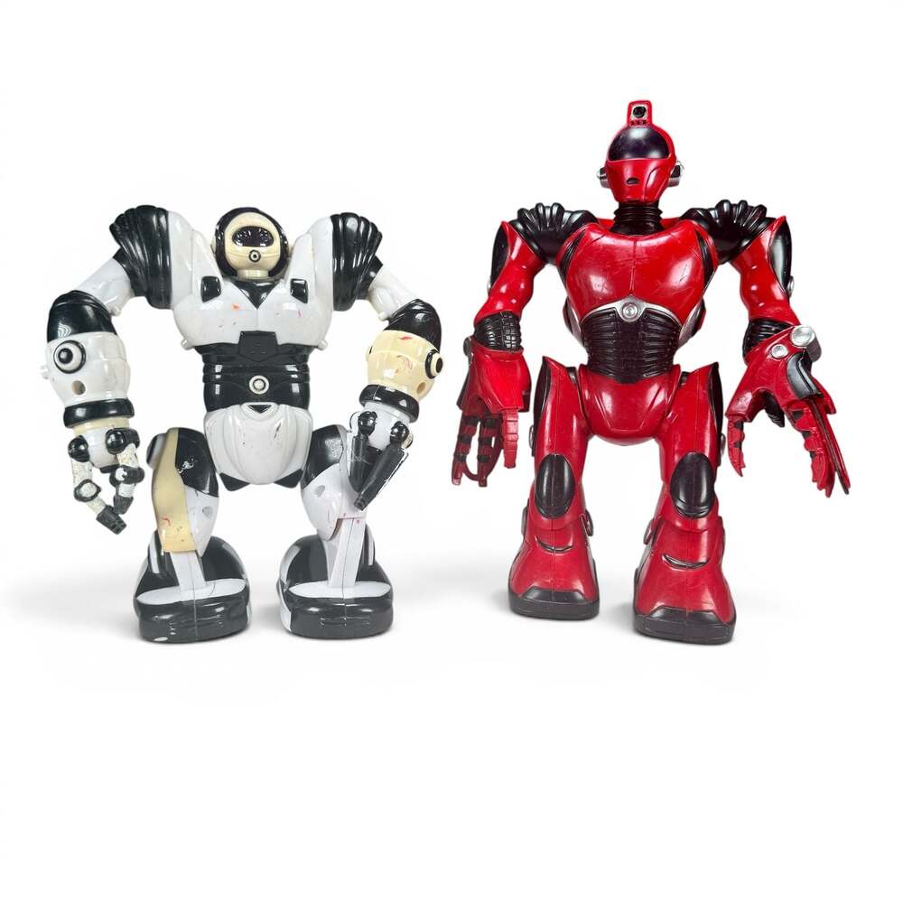 WowWee Robosapien and Roboreptile Mini Robot Lot of 2